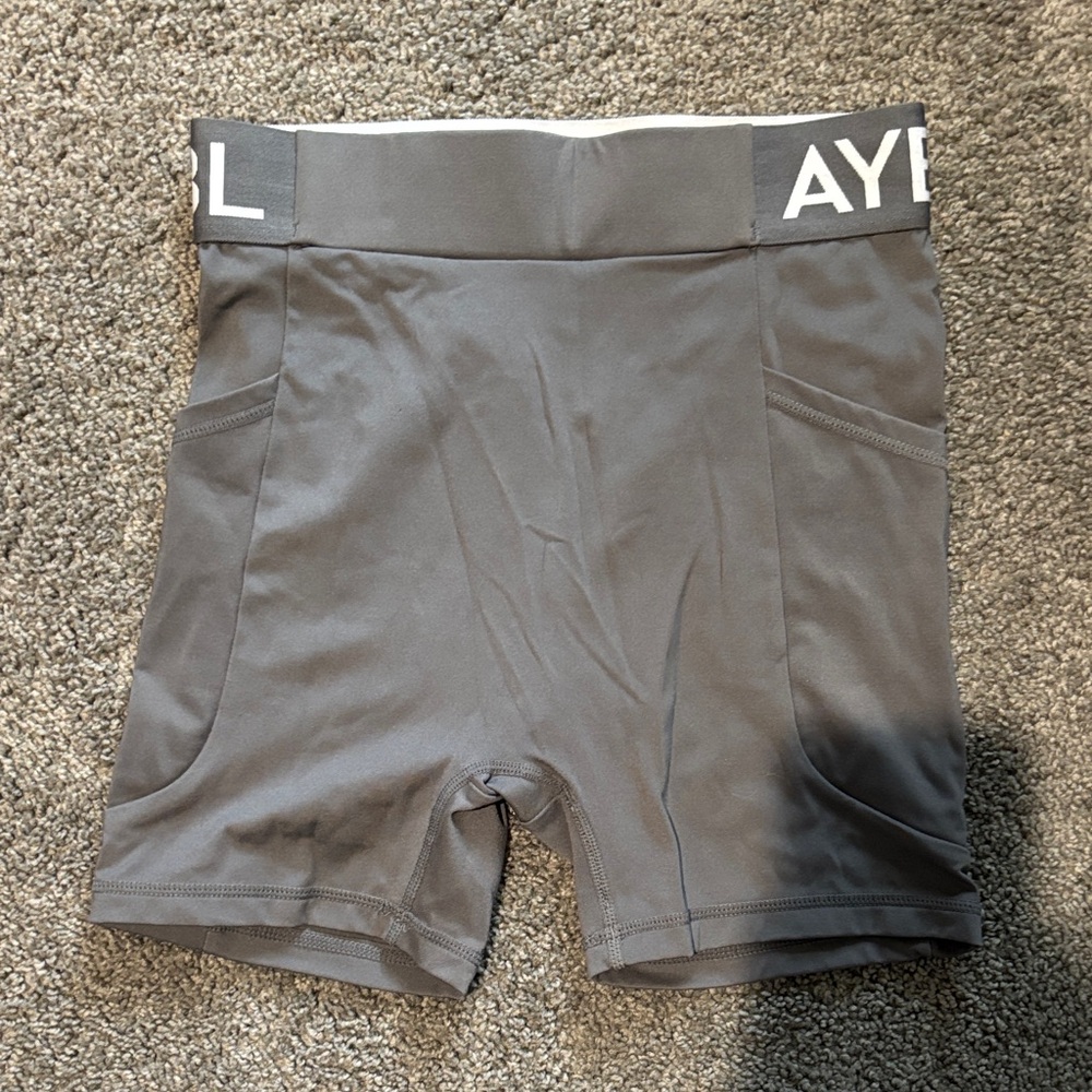 AYBL Women's Charcoal Bike Shorts
